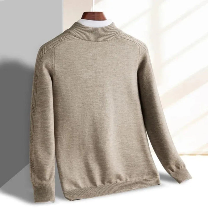 Wellington Half-Zip Knit Sweater