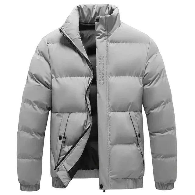 Will Stand-Collar Puffer Jacket - Artisio Will Stand-Collar Puffer Jacket - Artisio