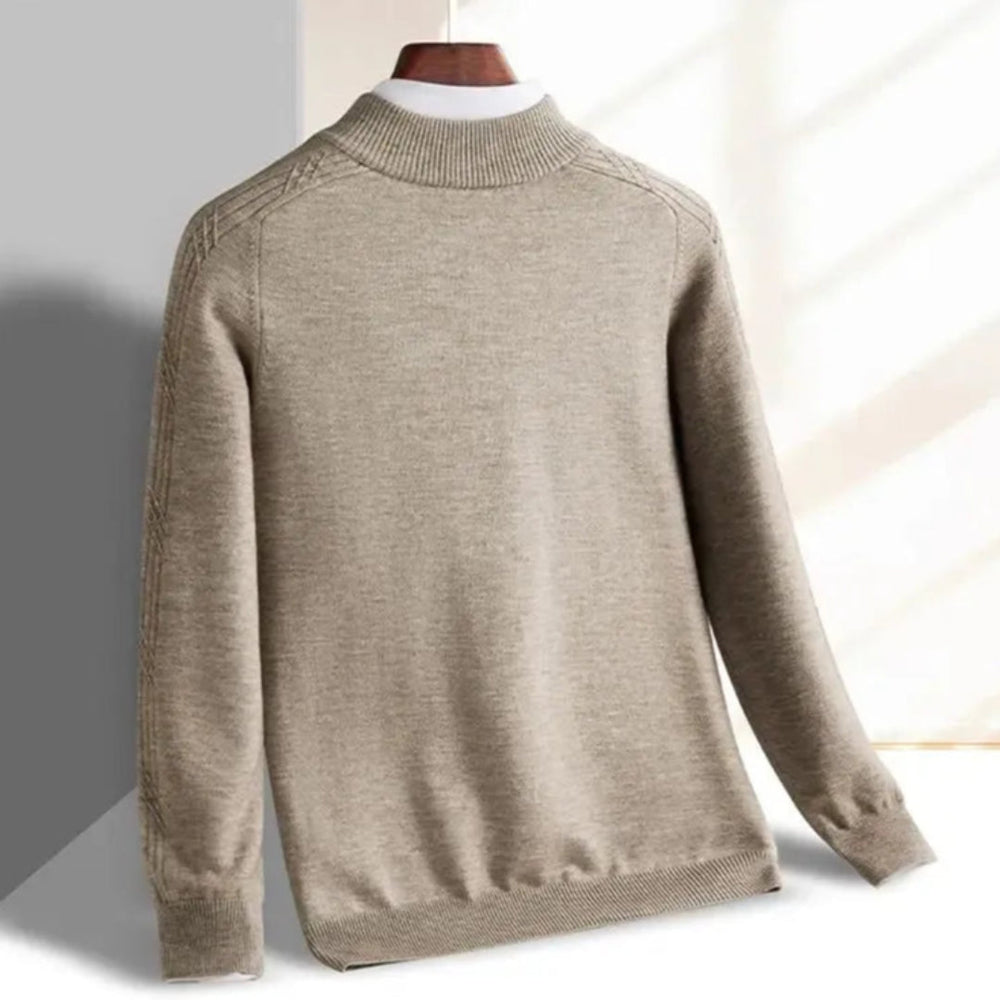 Wilson Half-Zip Knit Sweater Artisio