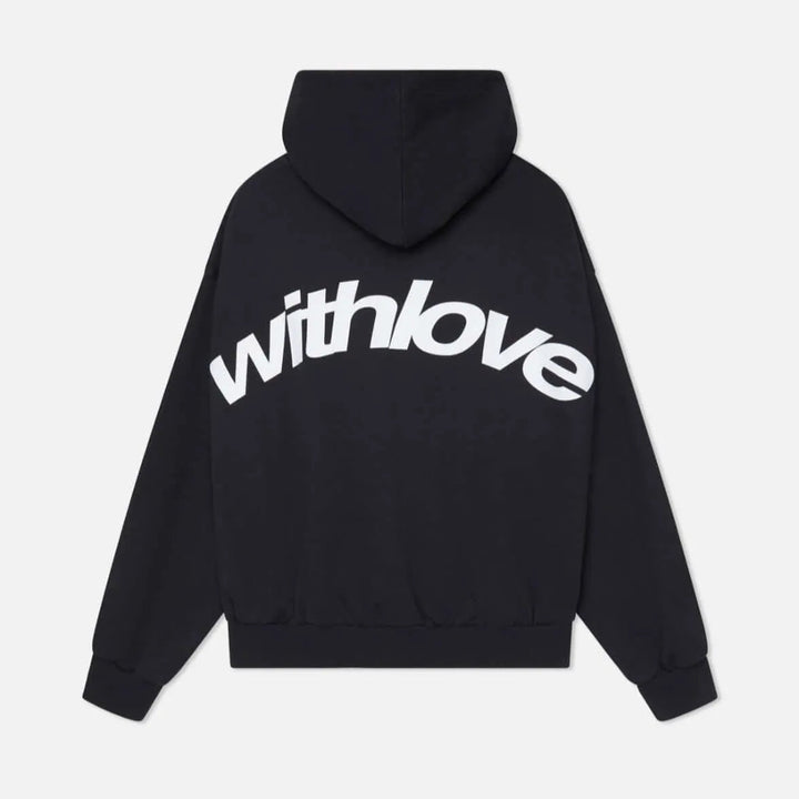 With Love Statement Casual Hoodie