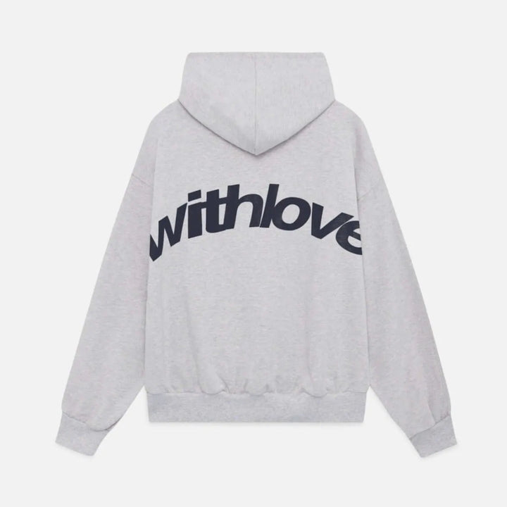 With Love Statement Casual Hoodie