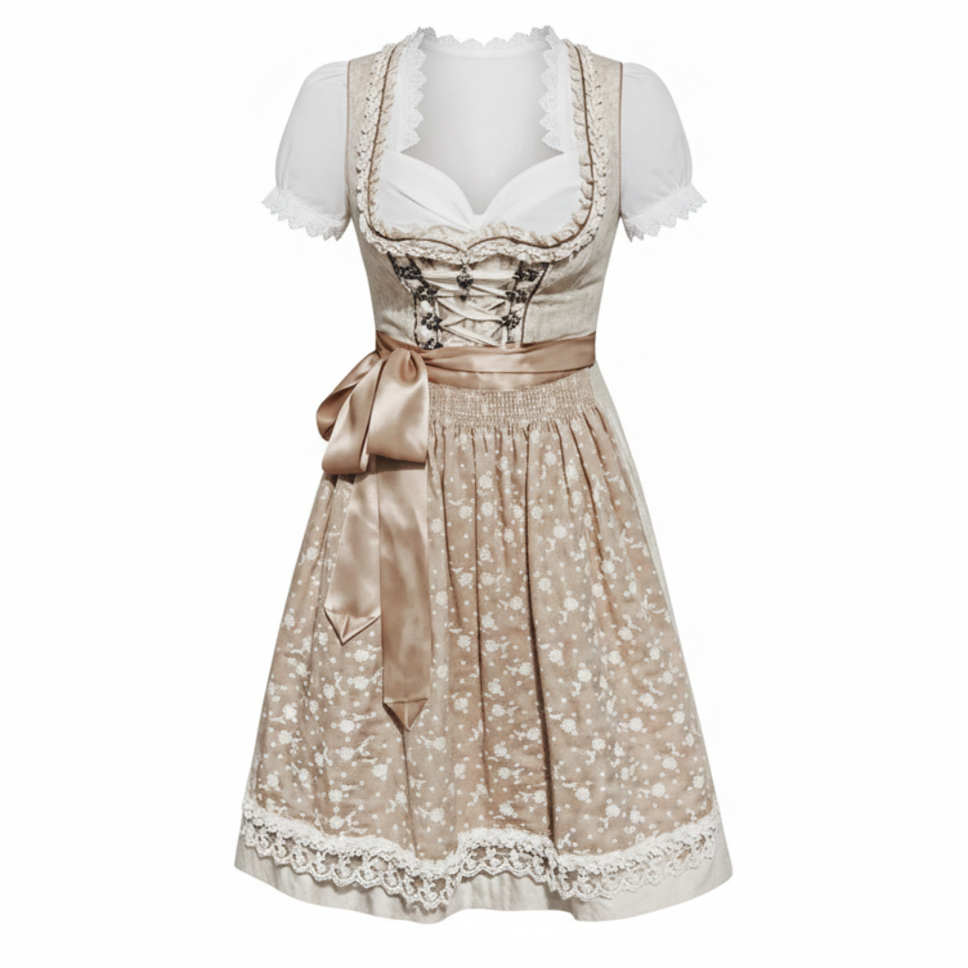Women Bavarian Lace Dress Artisio