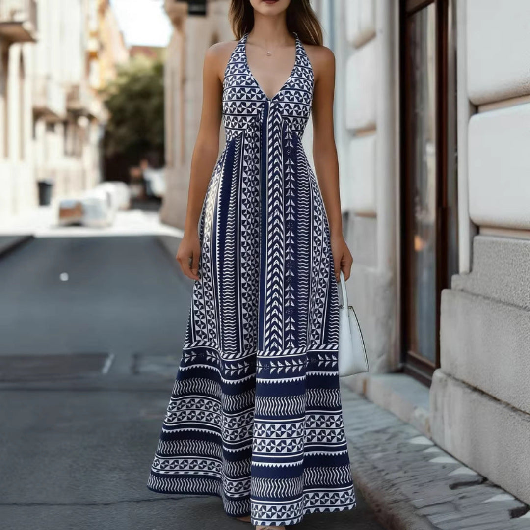 Women Beach Holiday Maxi Dress Artisio