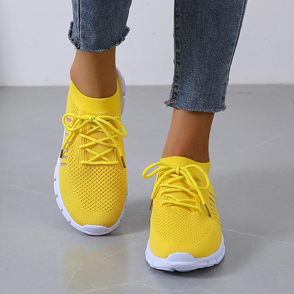 Women Breathable Knit Sneakers Artisio