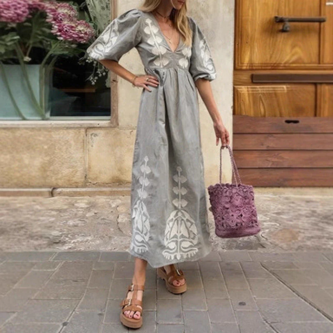 Women Breezy Summer Maxi Dress Artisio