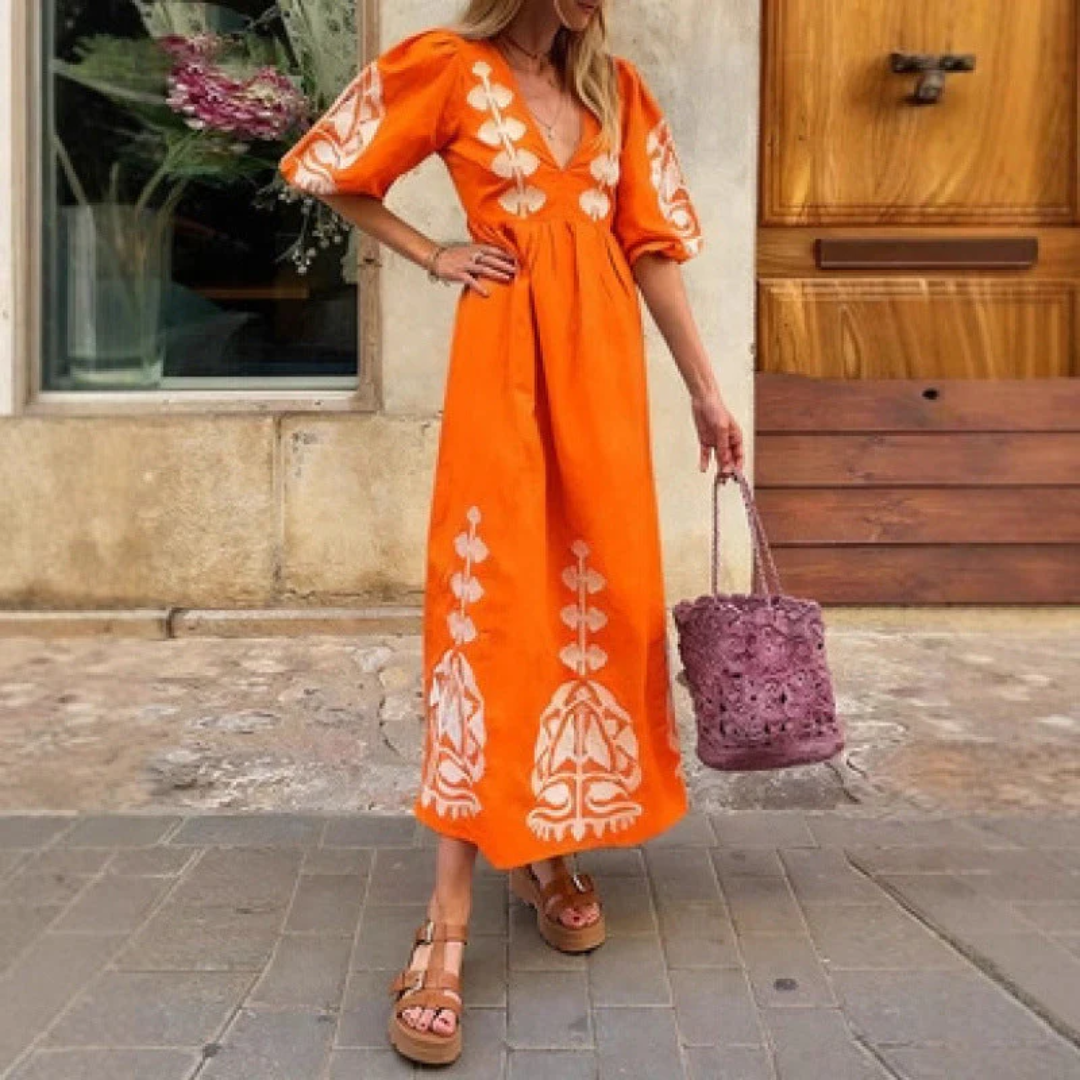 Women Breezy Summer Maxi Dress Artisio