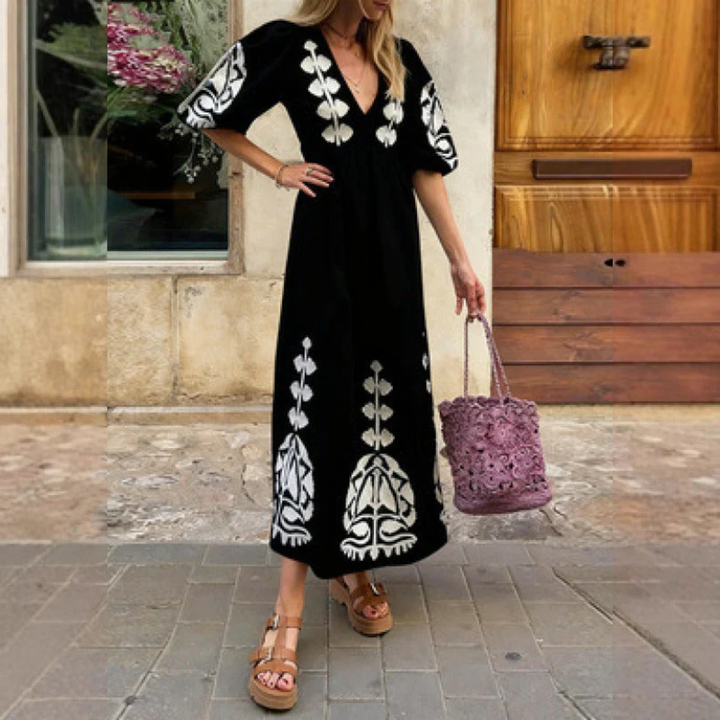 Women Breezy Summer Maxi Dress Artisio