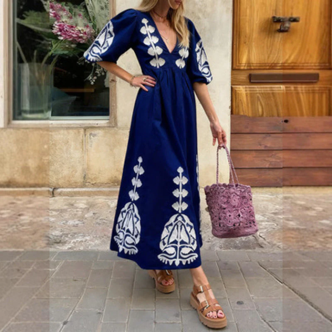 Women Breezy Summer Maxi Dress Artisio