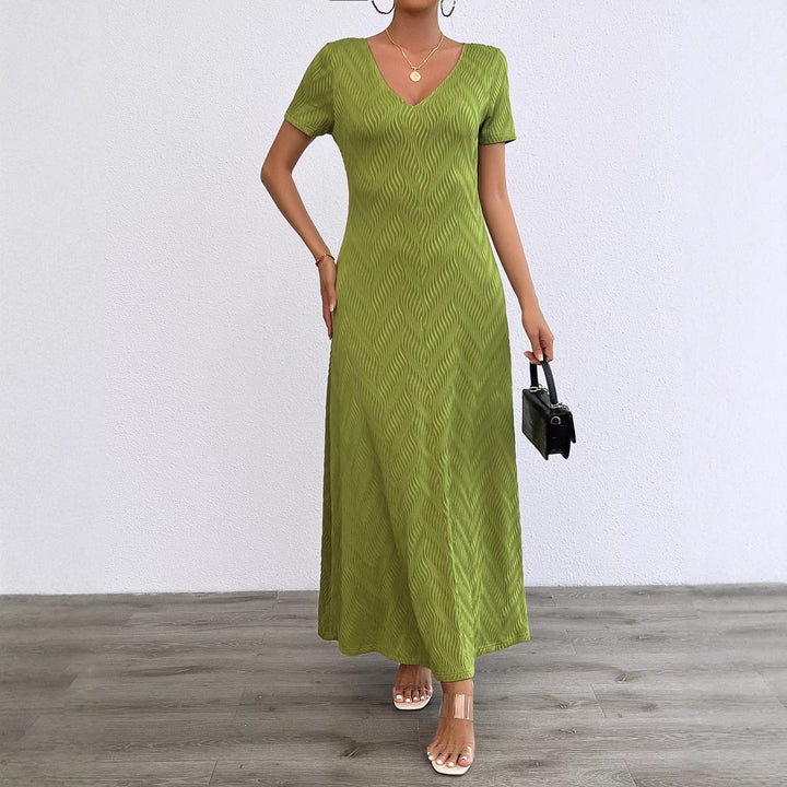 Women Chic Basic Ribbed Dress Artisio