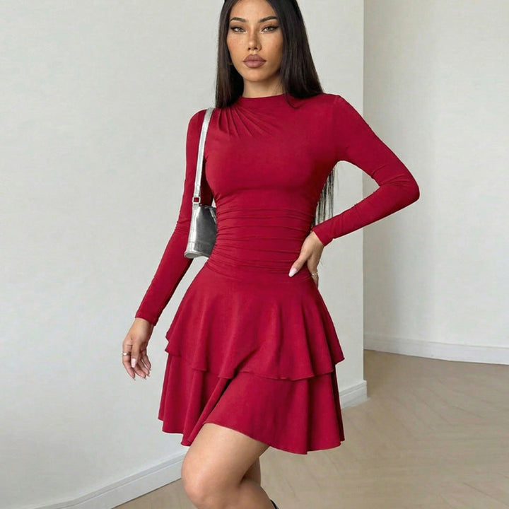 Women Chic Party Mini Dress Artisio