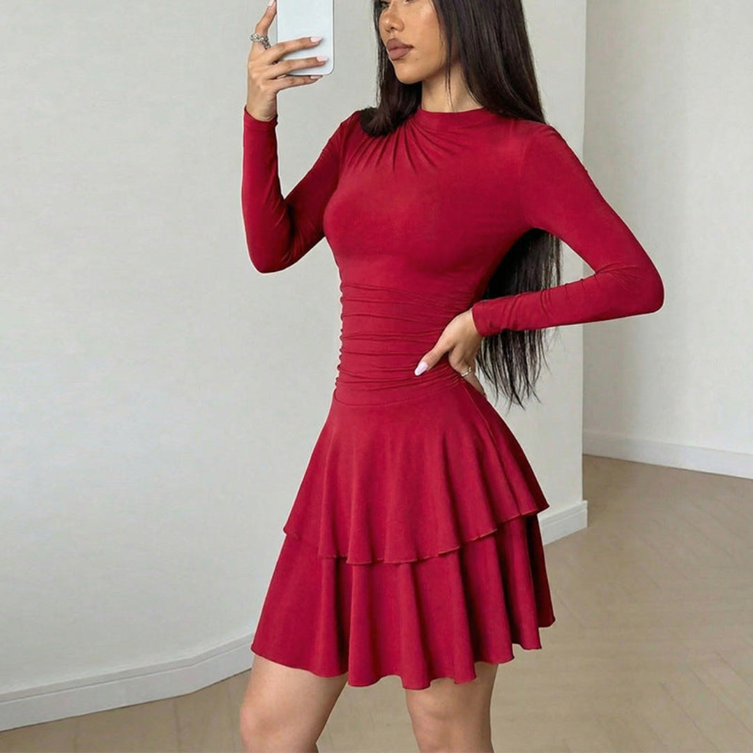 Women Chic Party Mini Dress Artisio