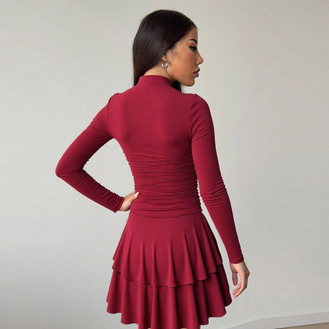 Women Chic Party Mini Dress Artisio