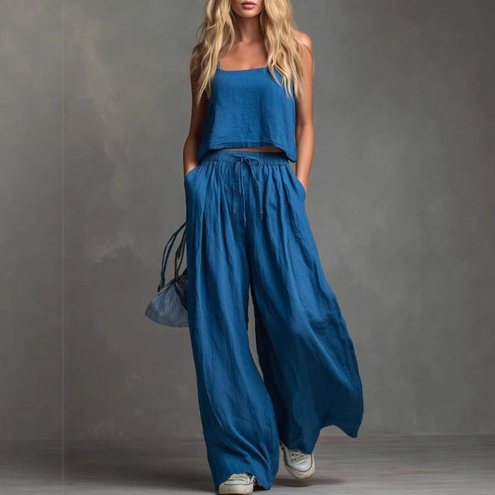 Women Chic Two Piece Outfit Artisio