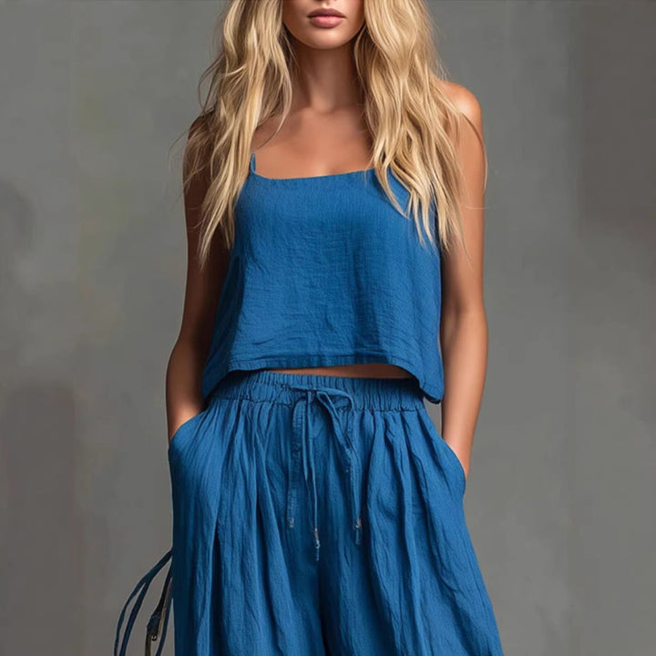Women Chic Two Piece Outfit Artisio