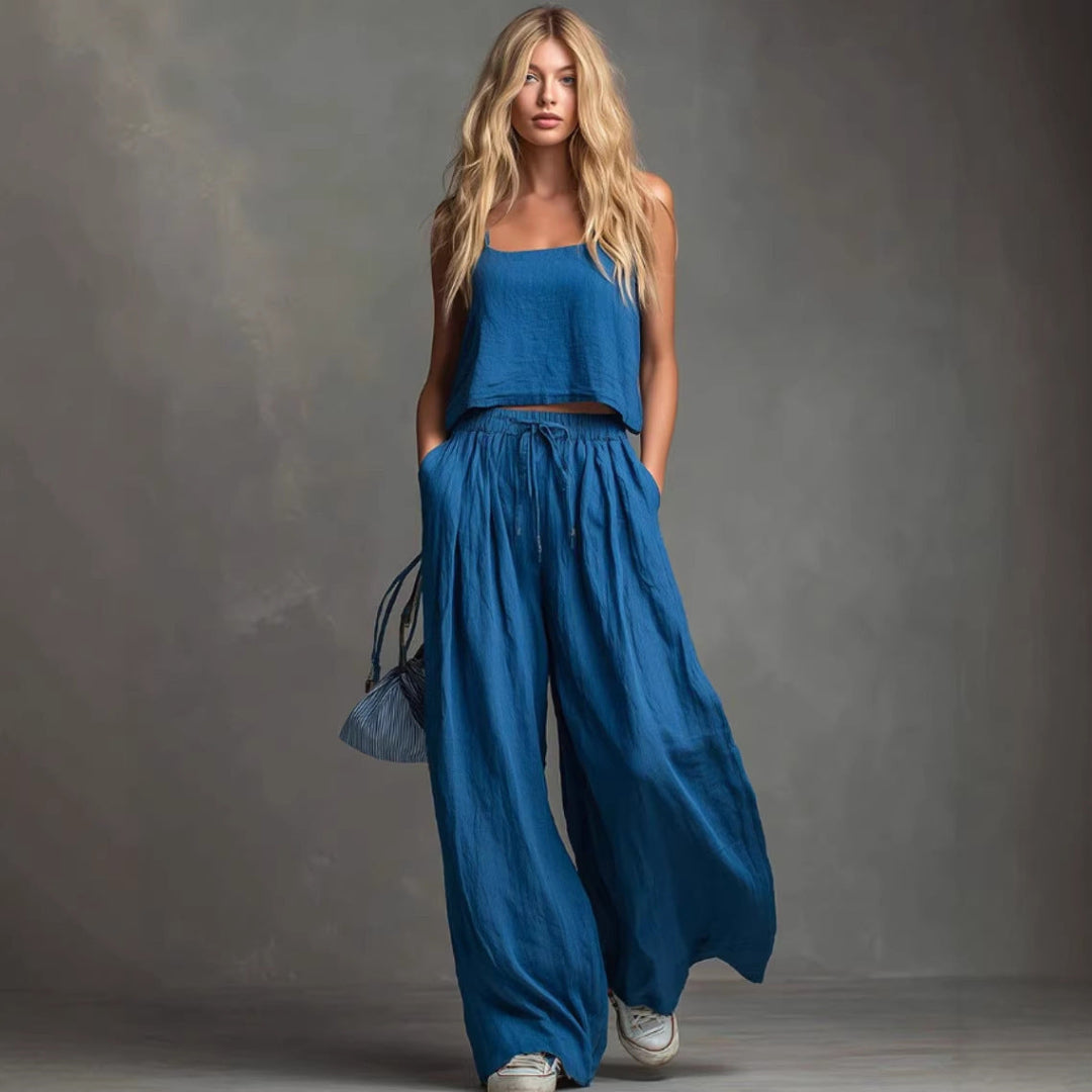 Women Chic Two Piece Outfit Artisio