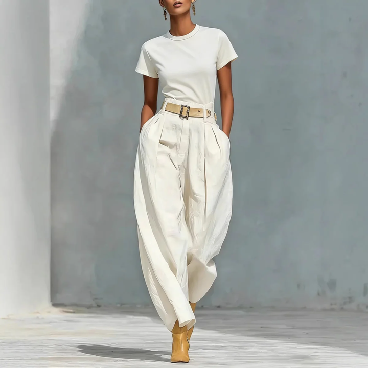 Women Classic Belted Set Artisio