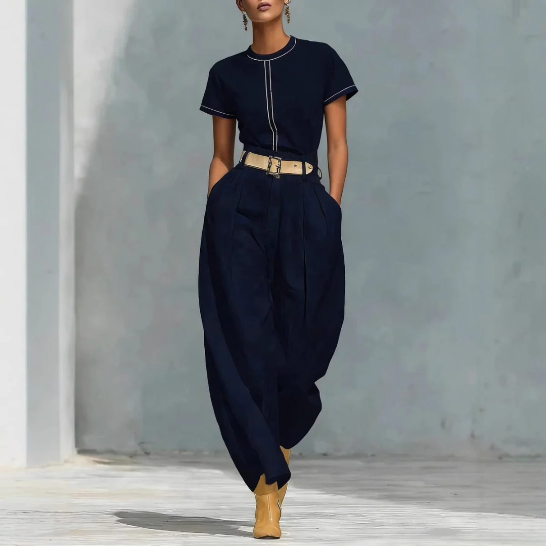 Women Classic Belted Set Artisio