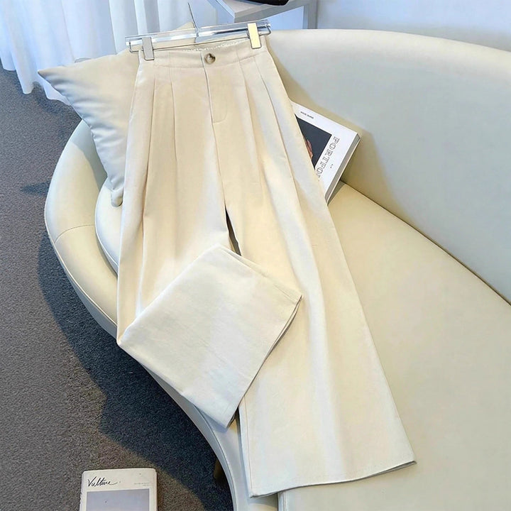 Women Classic High Waist Pants Artisio