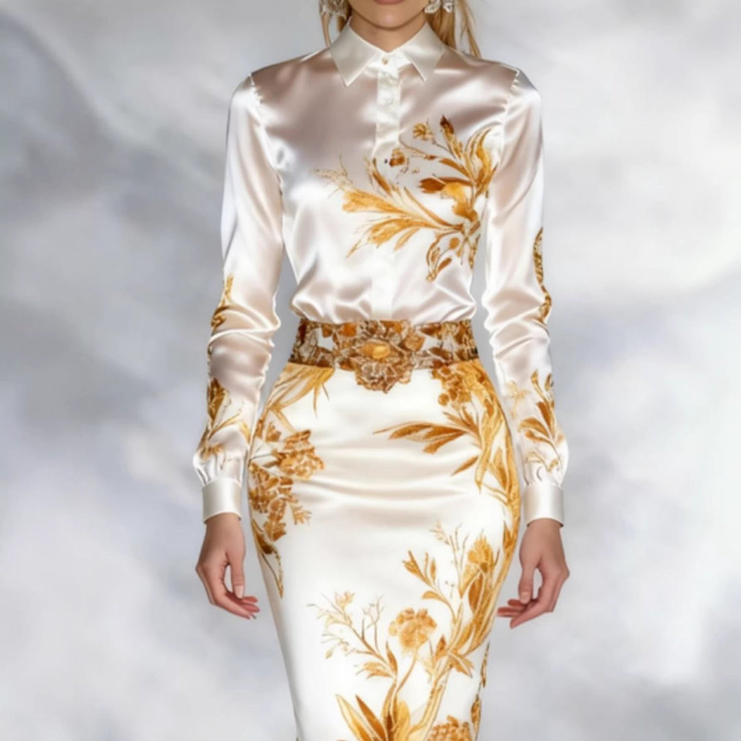 Women Elegant Mermaid Midi Dress Artisio