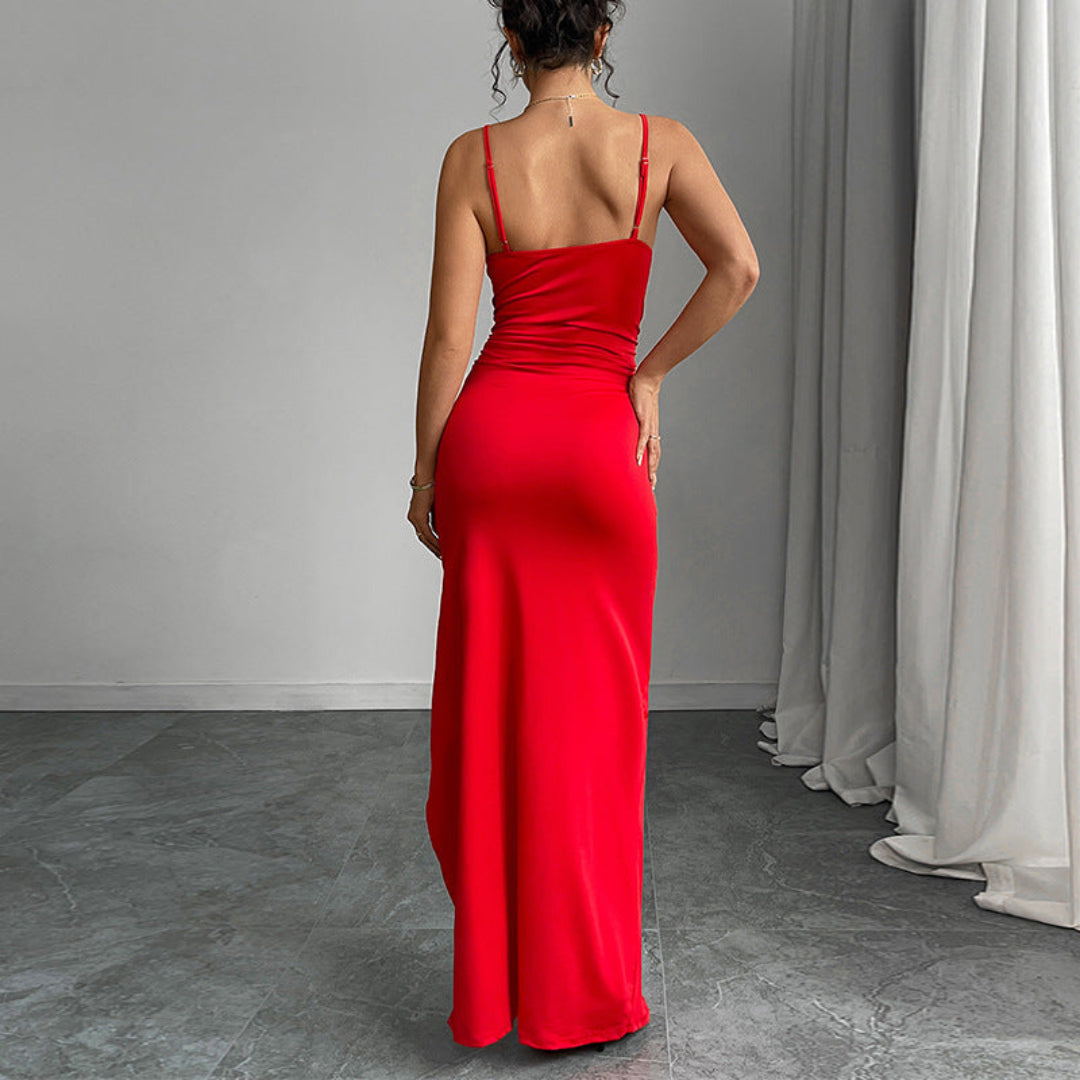 Women Elegant Strappy Dress Artisio