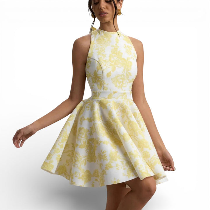 Women Fit & Flare Mini Dress Artisio
