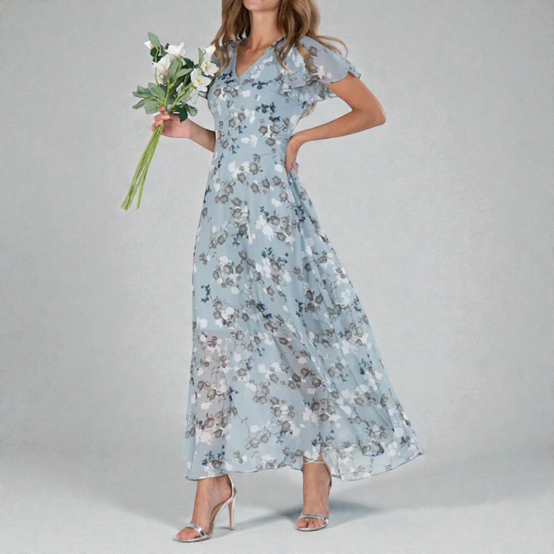 Women Floral Maxi Dress Artisio