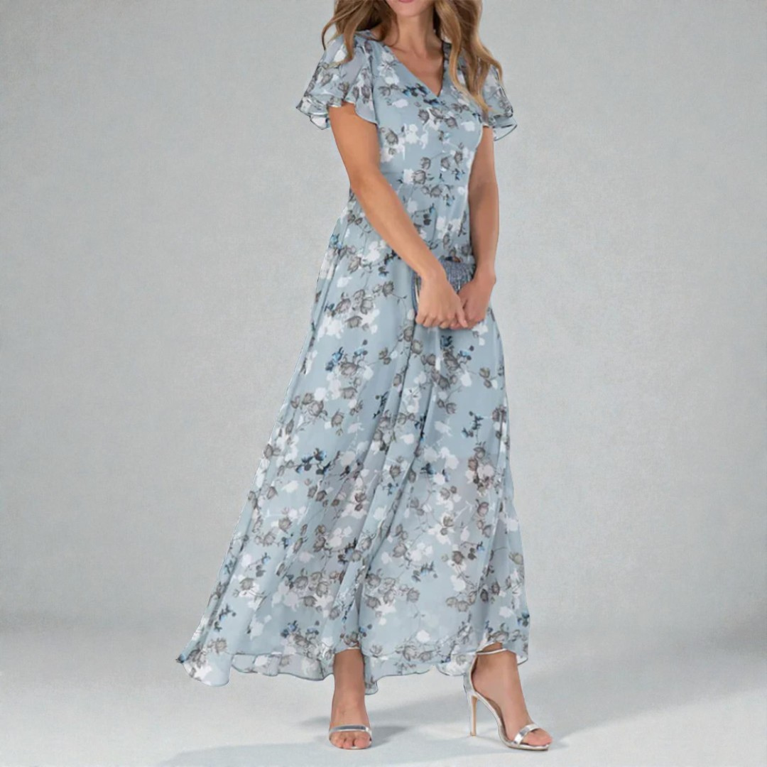 Women Floral Maxi Dress Artisio