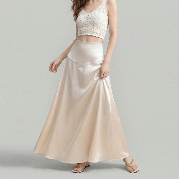 Women High Rise Maxi Skirt Artisio