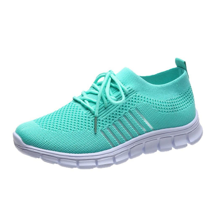 Women Lightweight Lace Up Sneakers Artisio