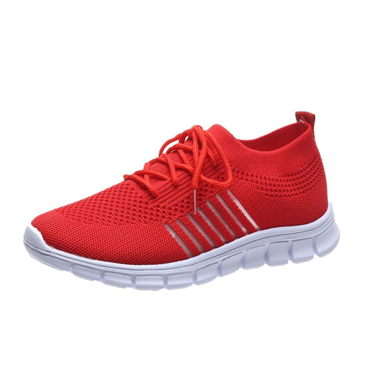 Women Lightweight Lace Up Sneakers Artisio