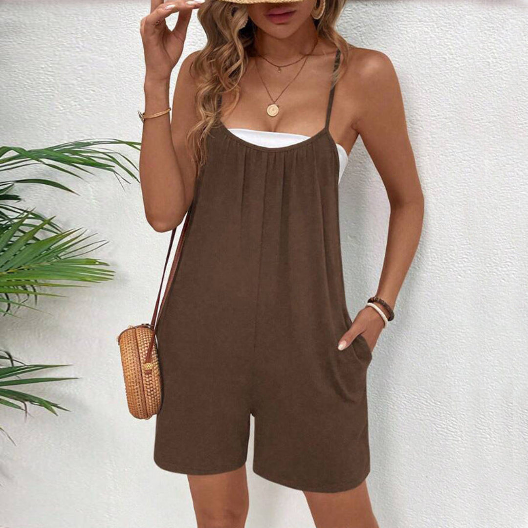Women Loose Fit Summer Romper Artisio