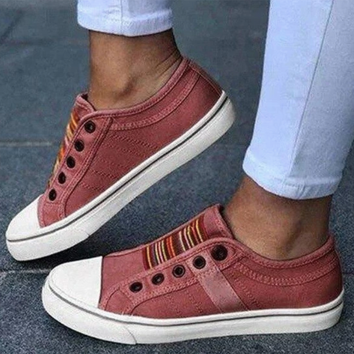 Women Low Top Comfort Canvas Shoes Artisio