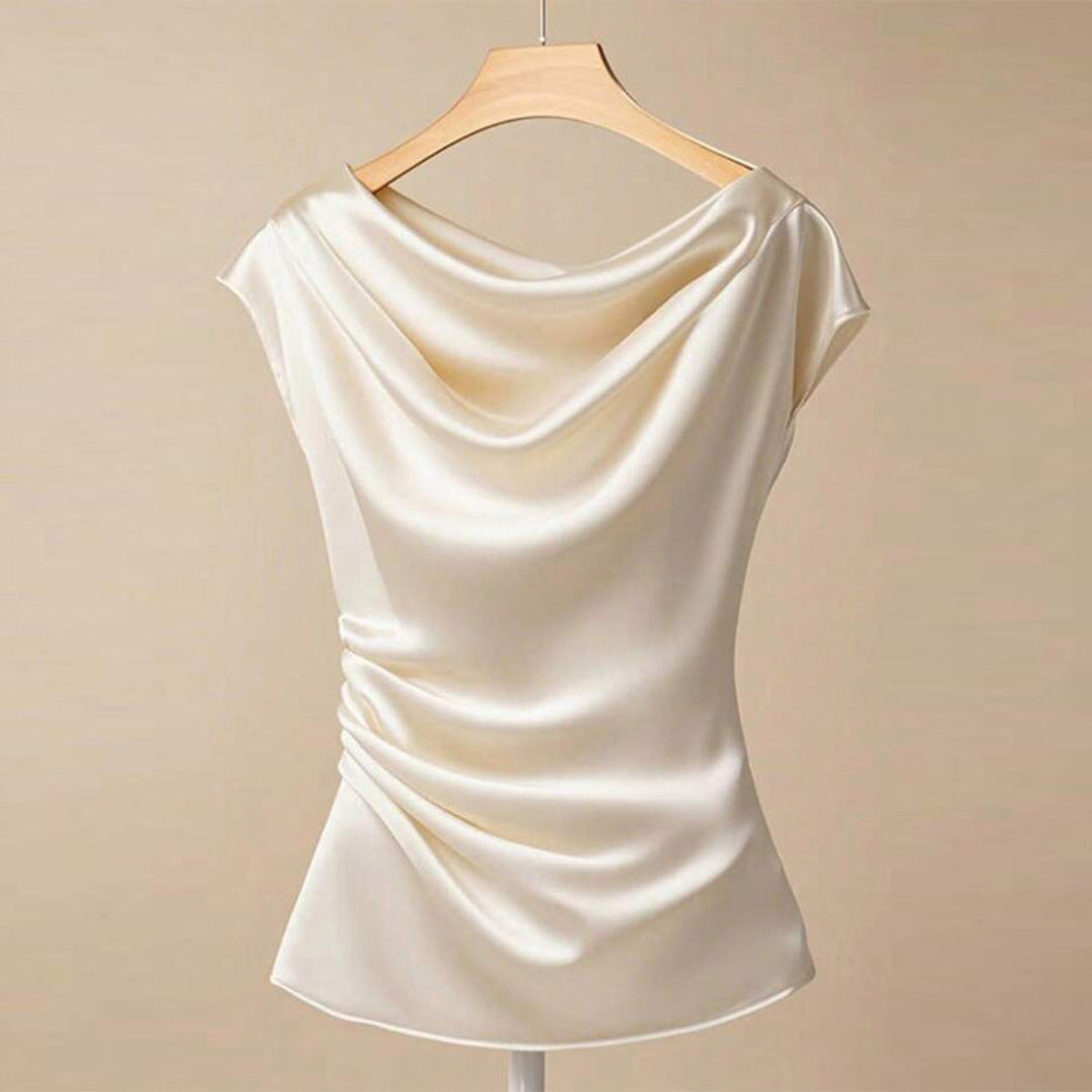 Women Minimal Draped Top Artisio