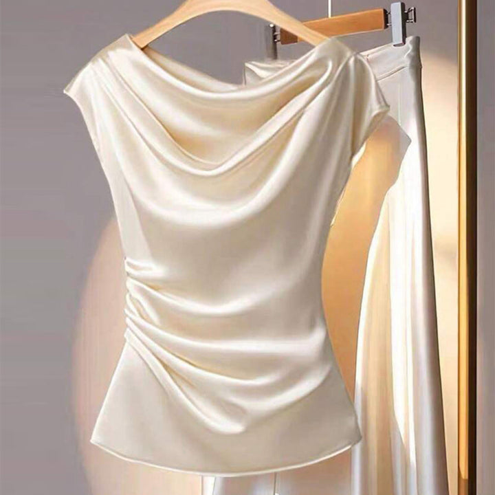 Women Minimal Draped Top Artisio