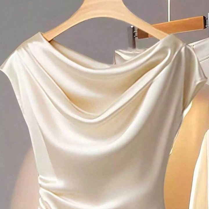 Women Minimal Draped Top Artisio