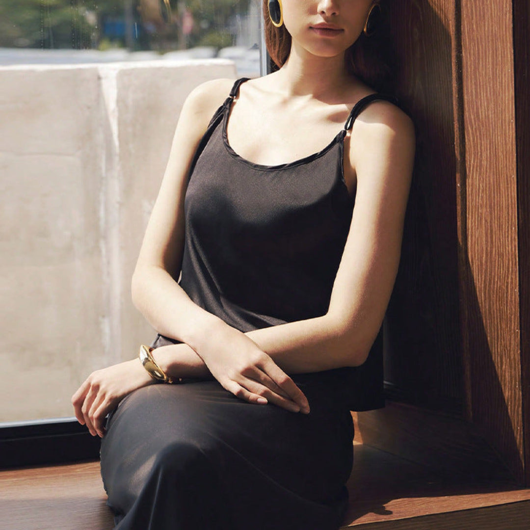 Women Minimal Slip Maxi Dress Artisio