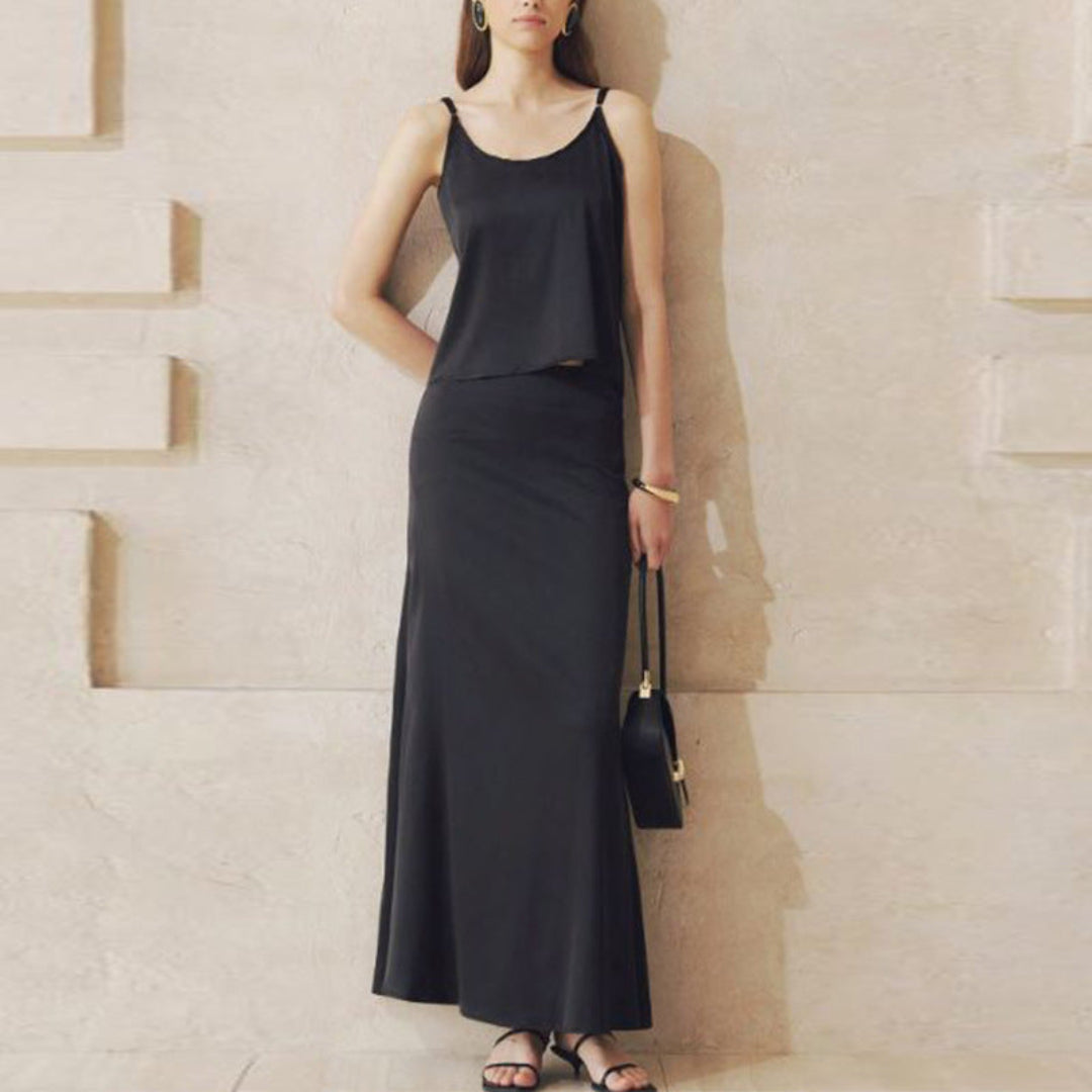 Women Minimal Slip Maxi Dress Artisio