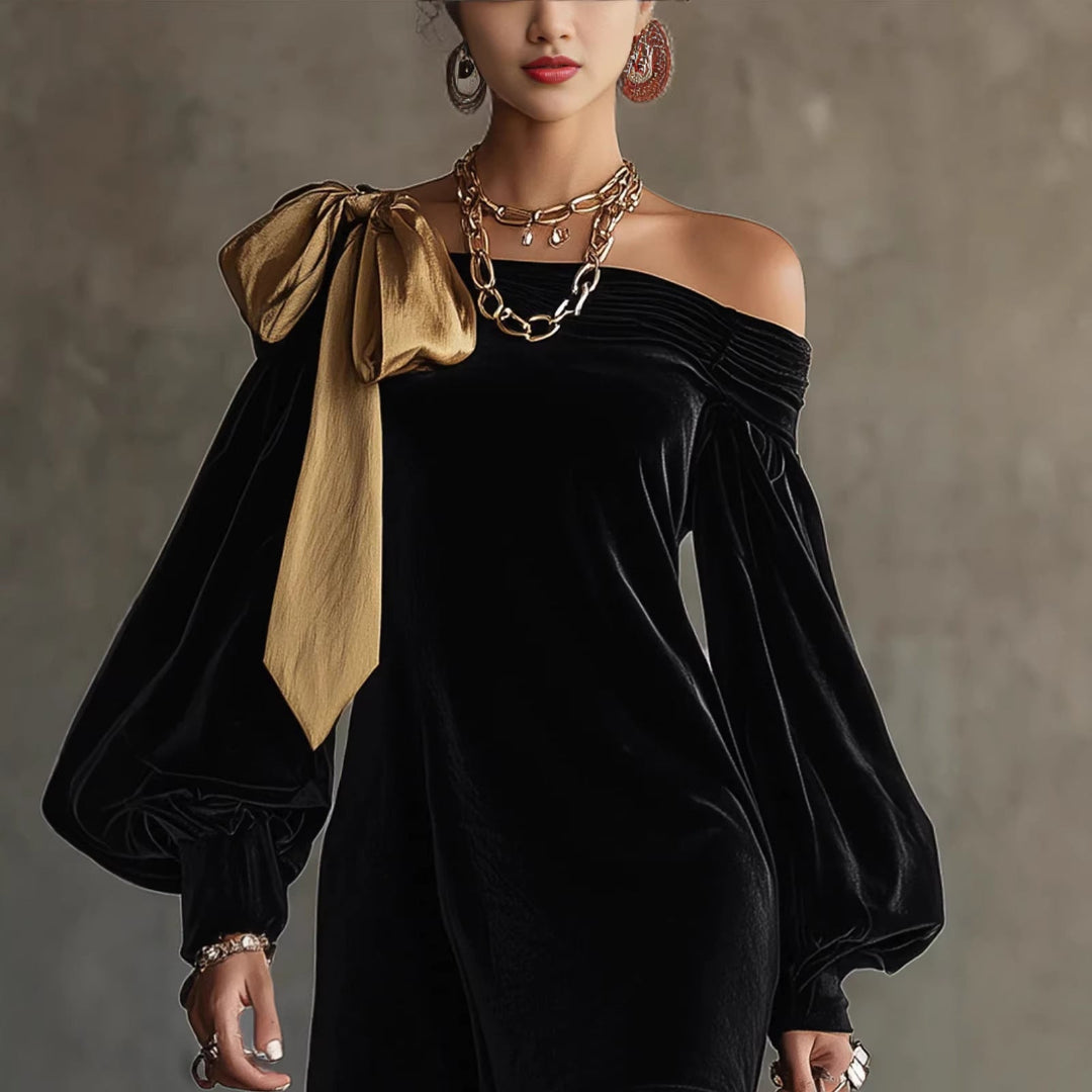 Women Modern Glam Mini Dress Artisio