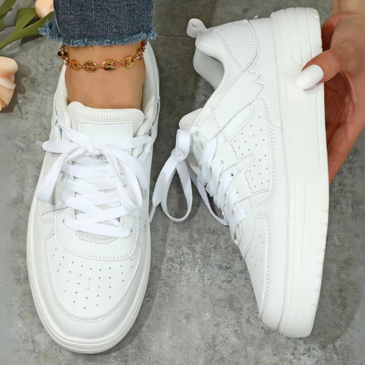Women Pastel Color Block Sneakers Artisio