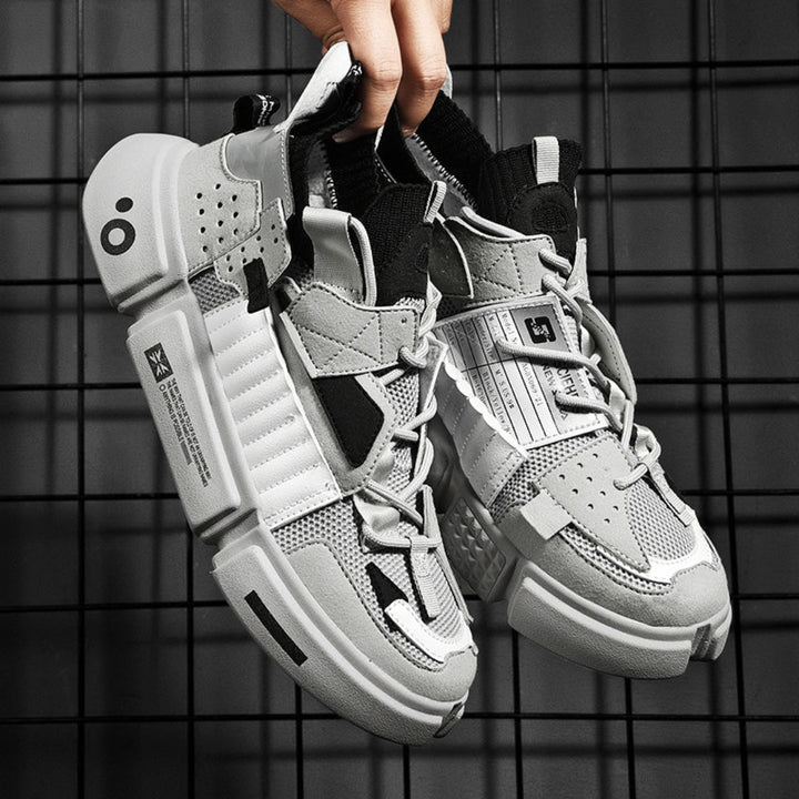 Women Patchwork Street Style Sneakers Artisio
