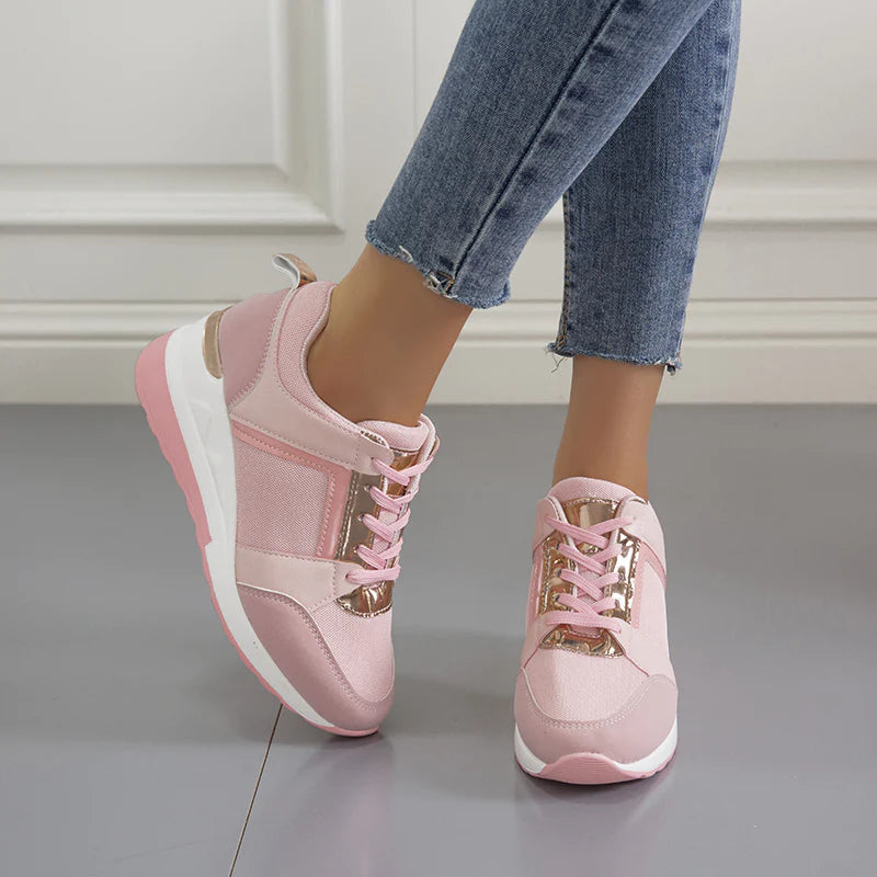 Women Perforated Side Sneakers Artisio