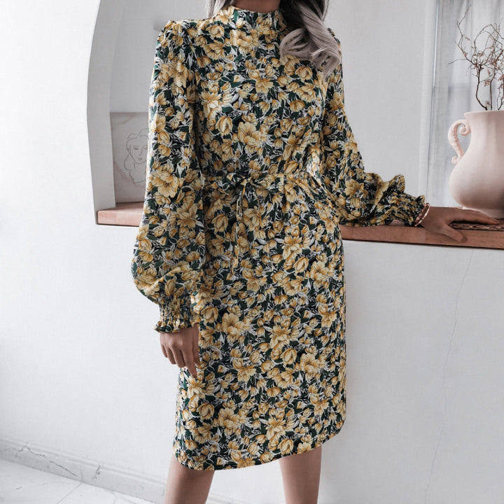 Women Pink Bloom Dress Artisio