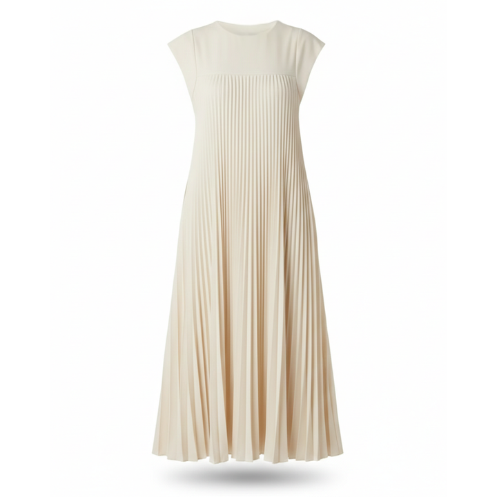 Women Pleated Maxi Dress Artisio