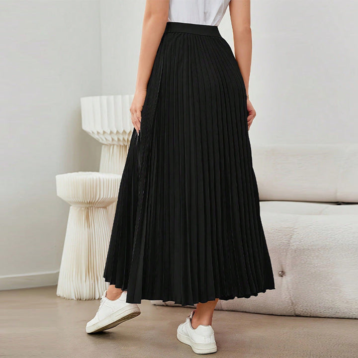 Women Pleated Maxi Skirt Artisio