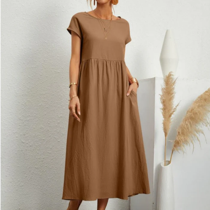 Women Relaxed Pocket Dress Artisio