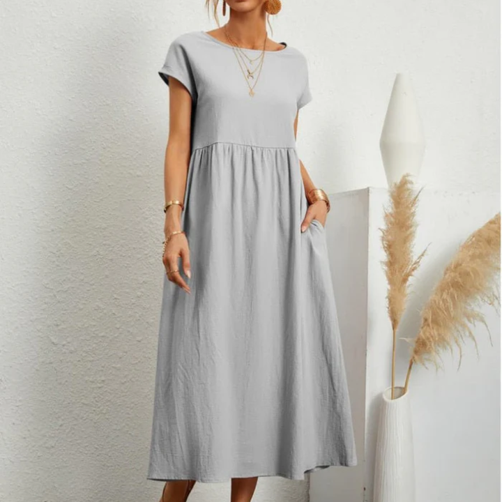 Women Relaxed Pocket Dress Artisio