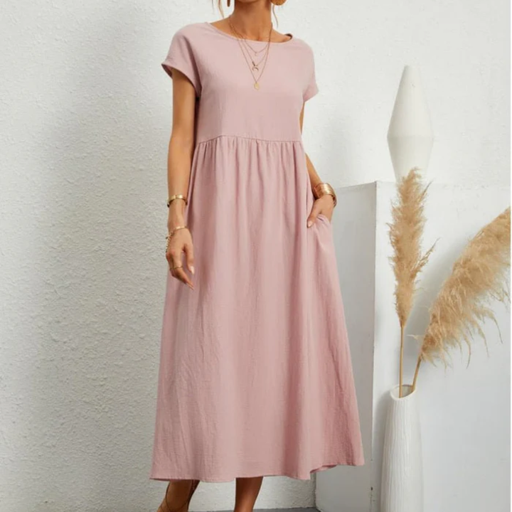 Women Relaxed Pocket Dress Artisio