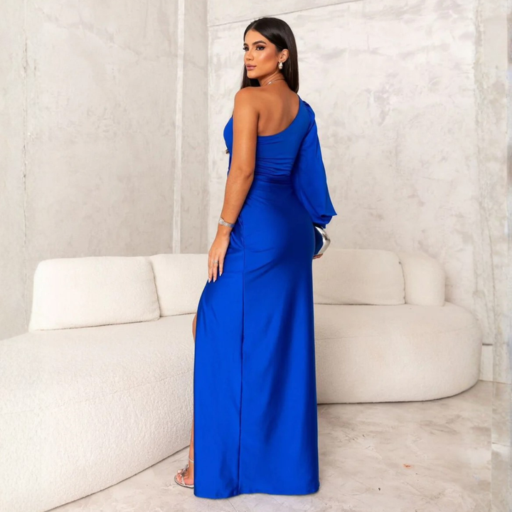 Women Side Slit Maxi Dress Artisio