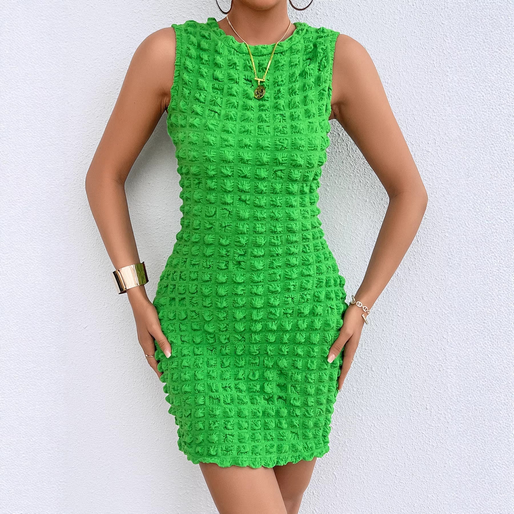 Women Sleeveless Bodycon Dress Artisio