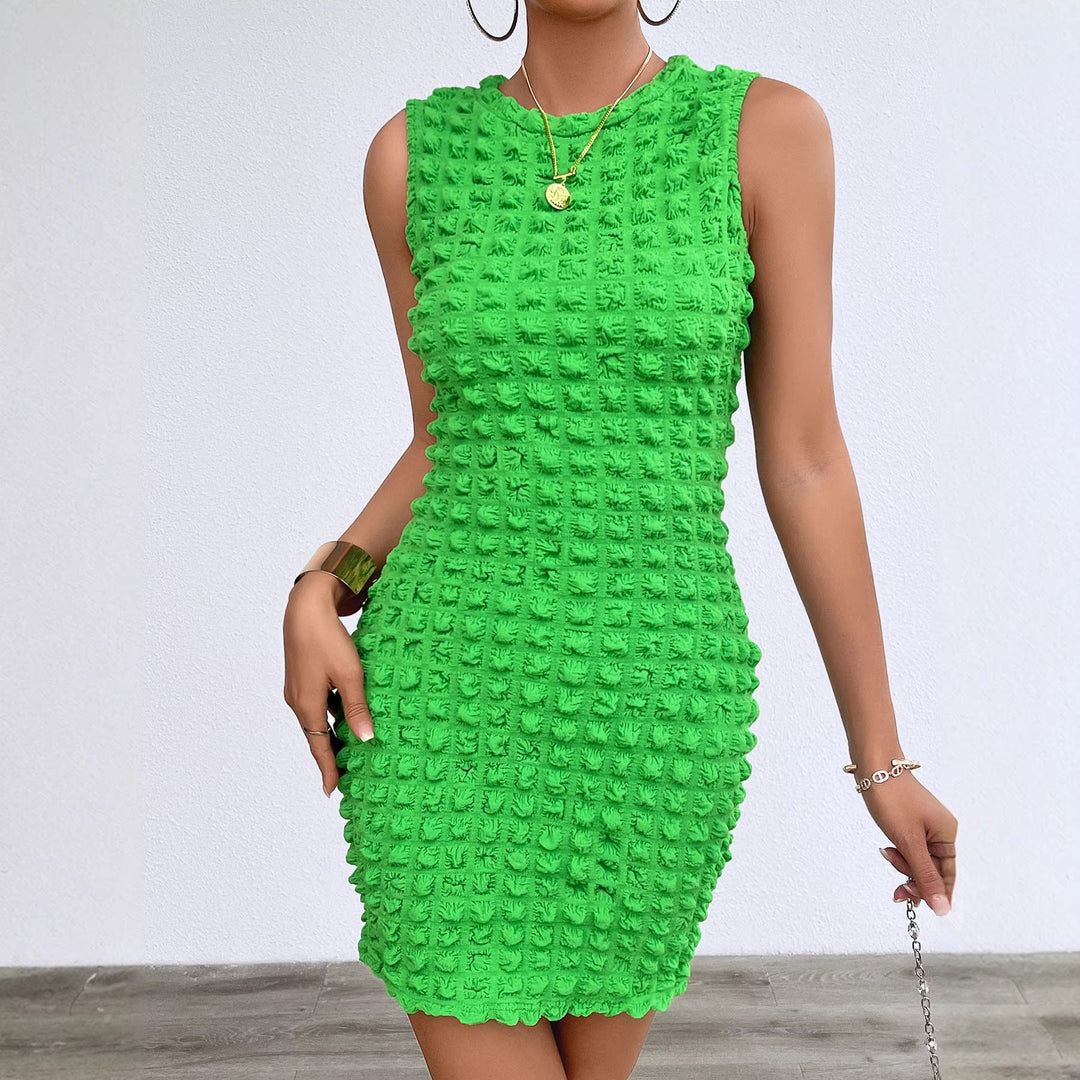 Women Sleeveless Bodycon Dress Artisio